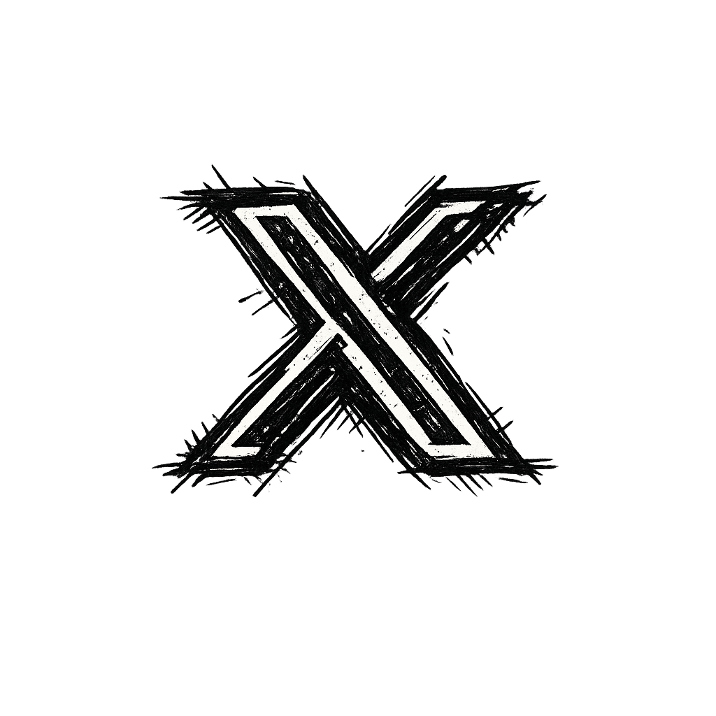 x logo